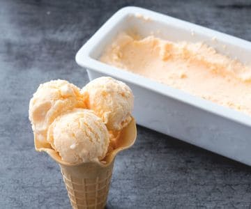 Glace au melon