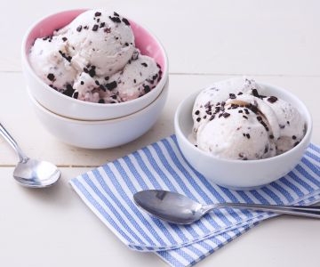 Glace au lait de coco