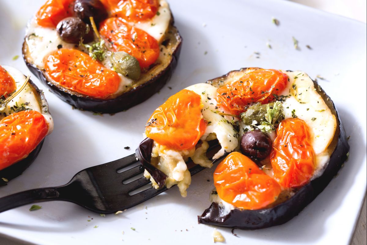 Aubergines au four