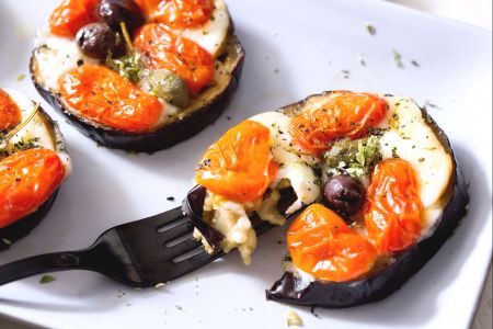 Aubergines au four