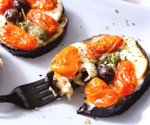 Aubergines au four