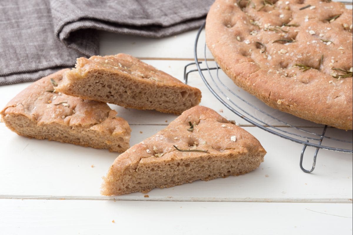 Focaccia de grand épeautre