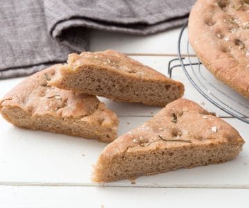 Focaccia de grand épeautre