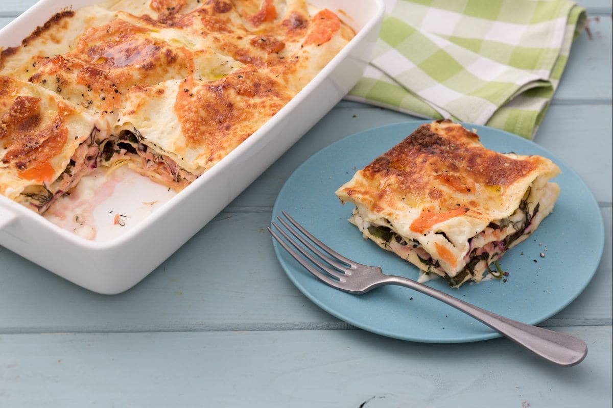 Lasagnes au saumon