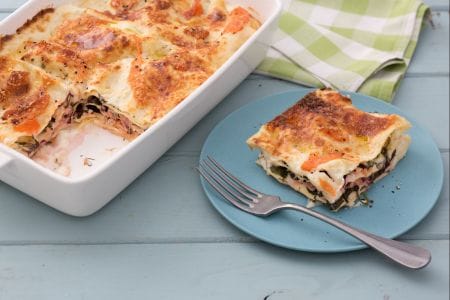 Lasagnes au saumon