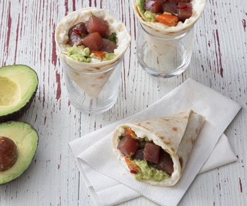 Wrap temaki poke