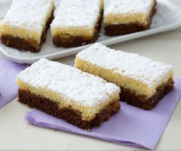 Gâteau moelleux bicolore