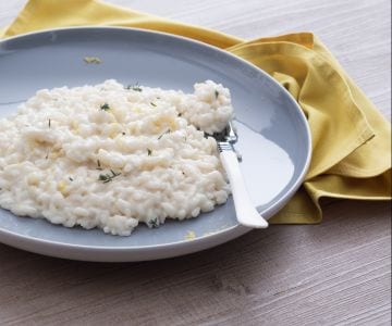 Risotto au citron