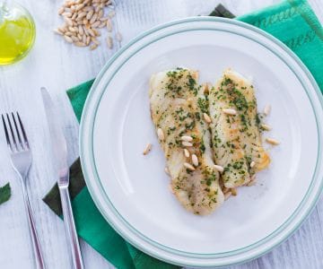 Filet de cabillaud à la poêle