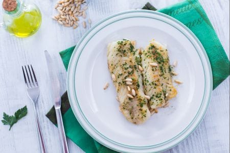 Filet de cabillaud à la poêle