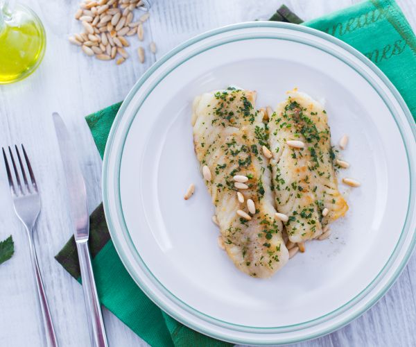 Filet de cabillaud à la poêle