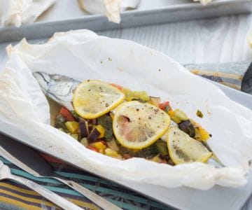 Maquereau en papillote