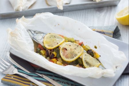 Maquereau en papillote