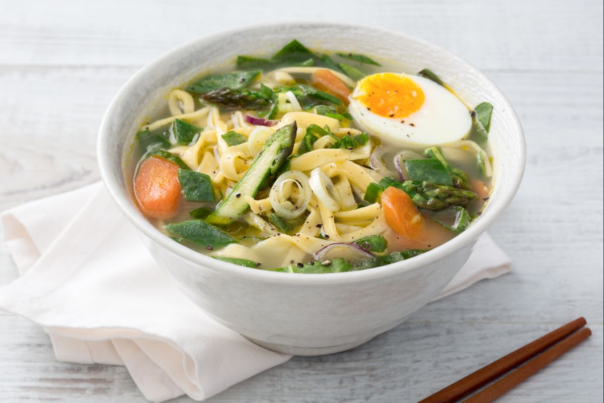 Faux ramen végétalien
