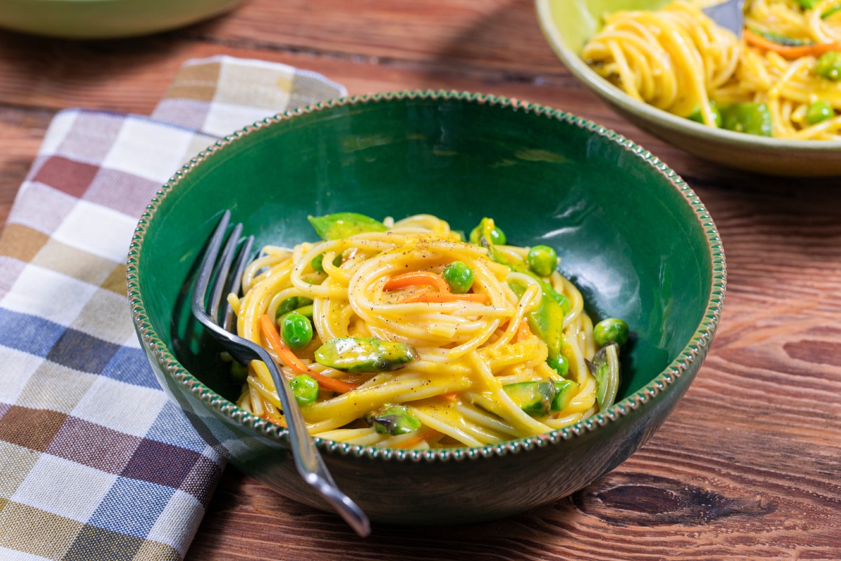 Carbonara de légumes