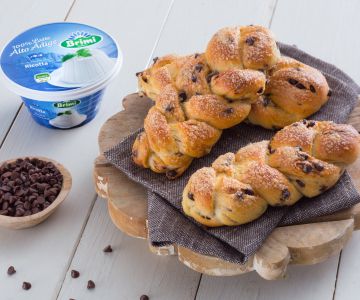 Tresses à la ricotta et au chocolat