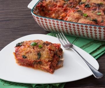 Parmigiana d'anchois