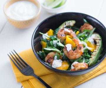 Salade de crevettes