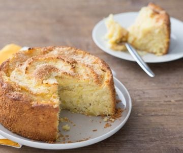 Gâteau noix de coco et ananas