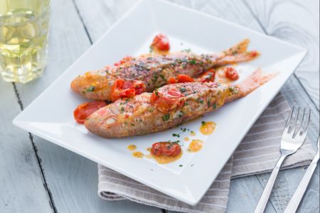 Rougets à la Vernaccia