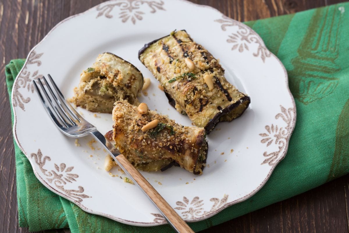 Aubergines à beccafico