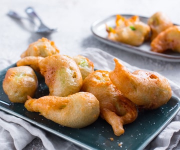 Fleurs de courgette farcies à la viande