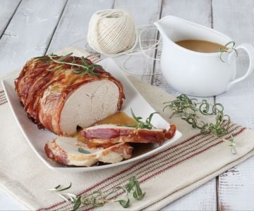 Escalope de dinde avec speck
