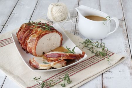 Escalope de dinde avec speck