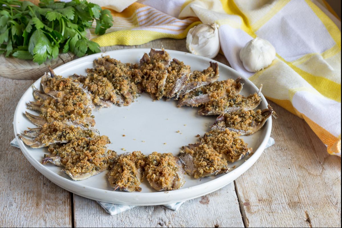 Anchois à la chapelure