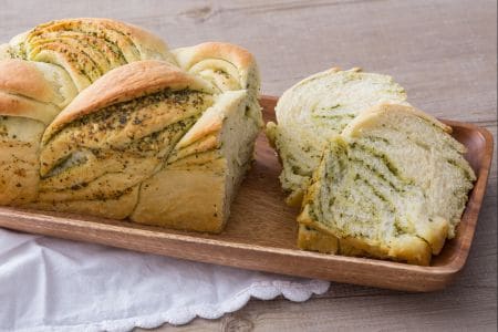 Tresse au pesto