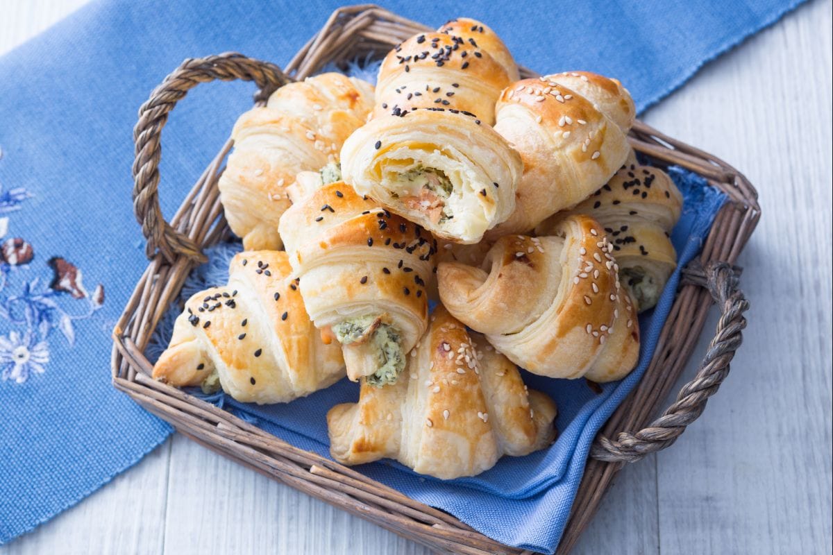 Croissants salés