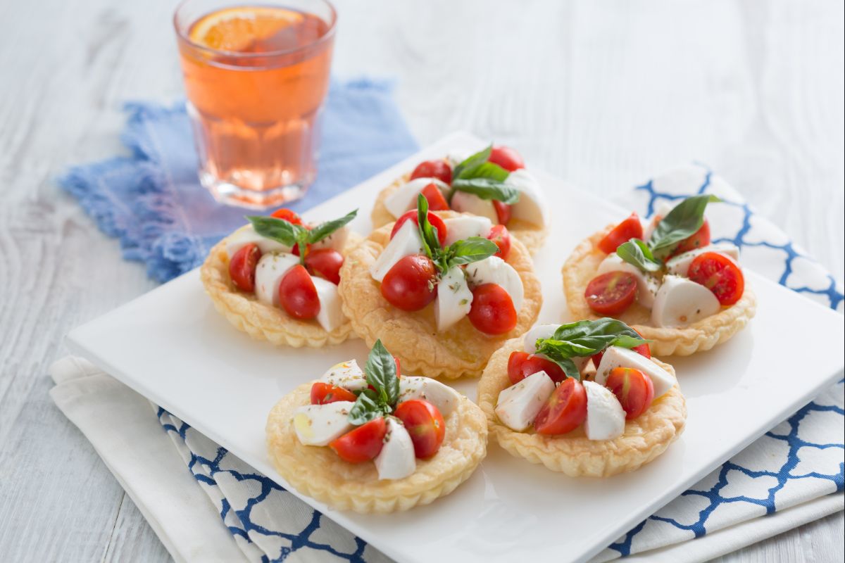 Tartelettes caprese