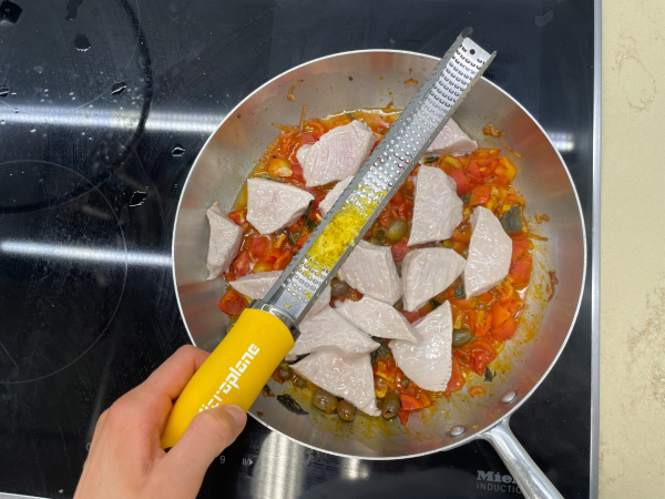 Thon à la sicilienne - step 2